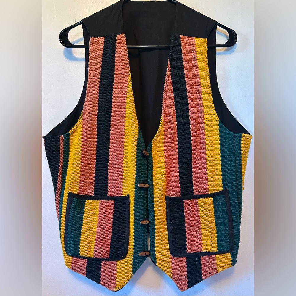Hand knit vest from Nepal